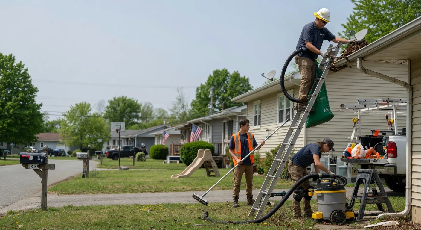 Gutter Installation in Pershing, IN near me